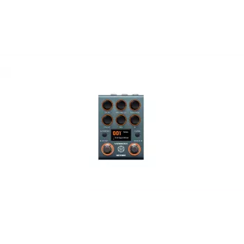 Hotone NeonGlow Verbera Reverb Gitarren-Effektpedal mit Leuchtknöpfen