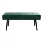 House Nordic Sitzbank mit Samtbezug Grün 100x35x44