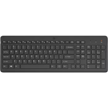 HP 225 Wireless Keyboard - 2.5-Zone Layout - Schwarz