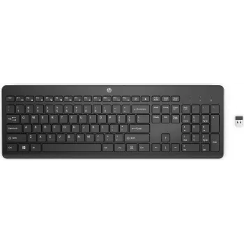 HP 230 Kabellose Tastatur Schwarz 3L1E7AA#ABS