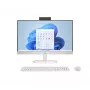 HP 24-cr0332nw AMD Ryzen 7 7730U 23,8 inch Full HD All-in-One PC, 16GB DDR4, 512GB SSD, Windows 11 Home, Wi-Fi 6, Weiß