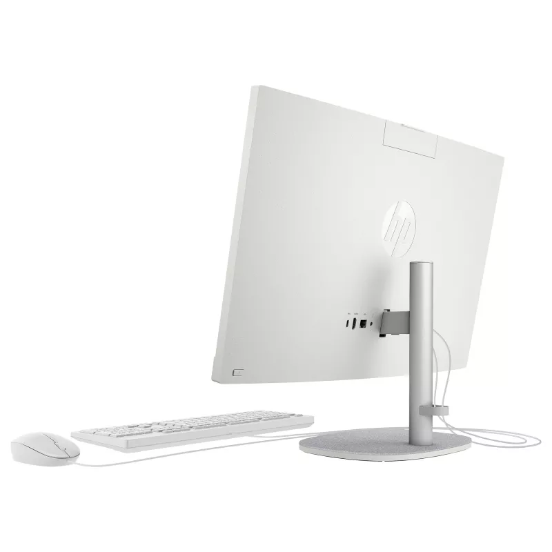 HP 24-cr0430ng 23.8 Zoll All-in-One Desktop-PC, Intel Core i3-1315U, 8 GB RAM, 256 GB SSD, Windows 11 Home, Weiß