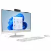 HP 24-cr0430ng 23.8 Zoll All-in-One Desktop-PC, Intel Core i3-1315U, 8 GB RAM, 256 GB SSD, Windows 11 Home, Weiß