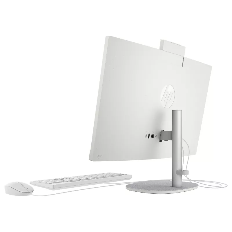 HP 24-cr0450ng All-in-One PC, 23,8 Zoll FHD IPS, Intel Core i5-1334U, 8 GB RAM, 512 GB SSD, Windows 11 Home, Weiß