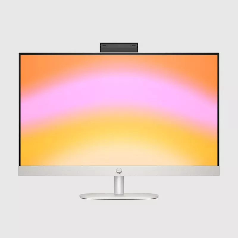 HP 27-cr0204nw AMD Ryzen 7 7730U 27 Zoll Full HD All-in-One PC, 16 GB DDR4, 512 GB SSD, Free DOS, Wi-Fi 6, Weiß