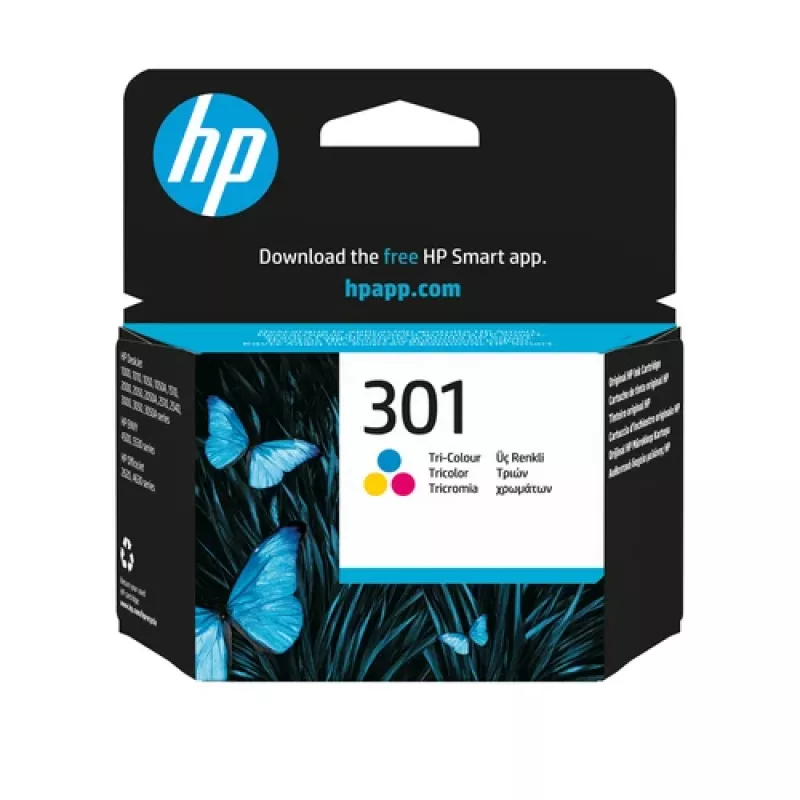 HP 301 Original-Tintenpatrone Schwarz