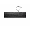 HP 320K Wired Keyboard SmartBuy (EN) - Schwarz - QWERTY - USB