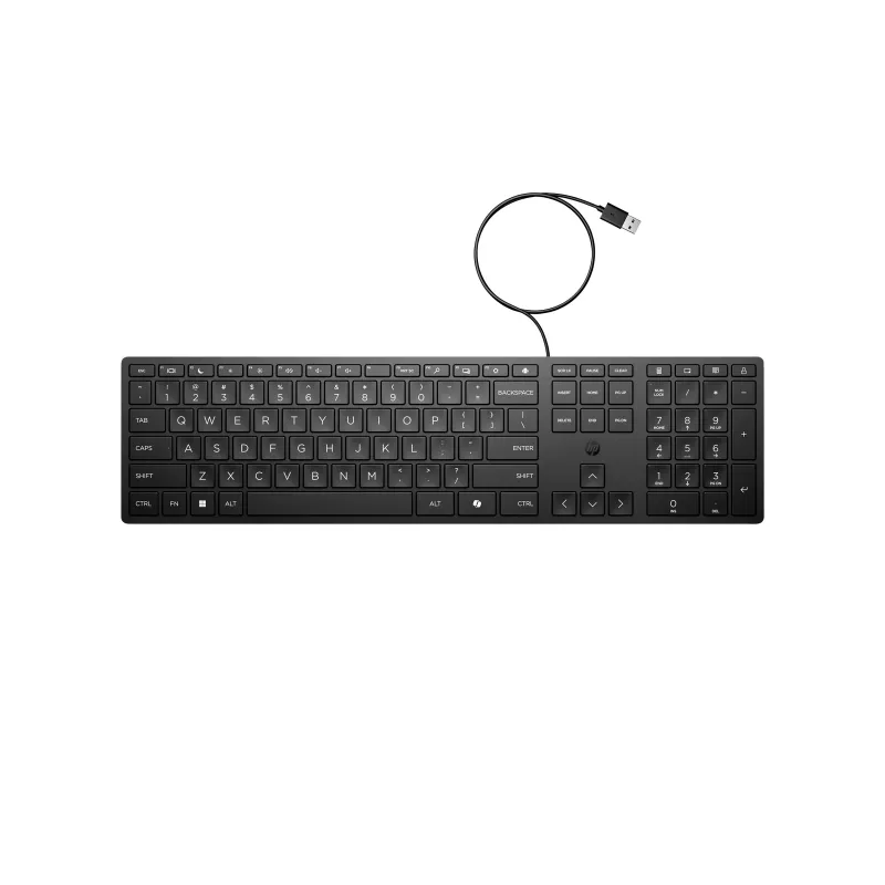 HP 320K Wired Keyboard SmartBuy (EN) - Schwarz - QWERTY - USB