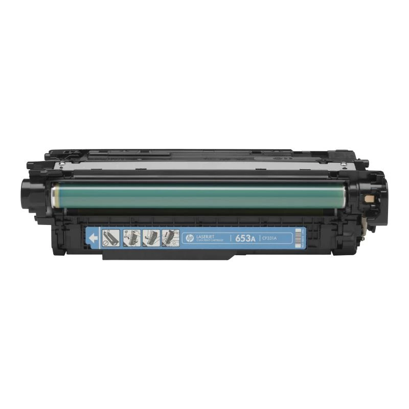 HP 654A Cyan Original Toner Cartridge (CF331A) - 15.000 Seiten