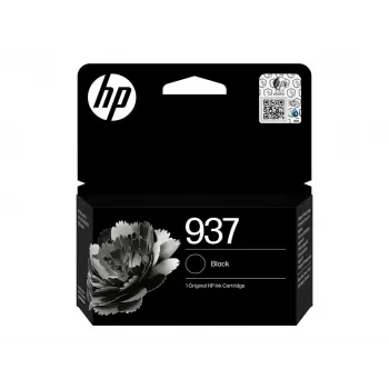 HP 937 Schwarz Original Tintenpatrone (4S6W5NE#30B)