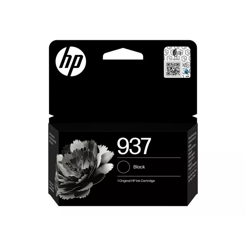 HP 937 Schwarz Original Tintenpatrone (4S6W5NE#30B)