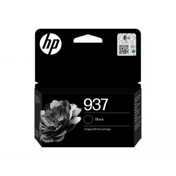 HP 937 Schwarz Original Tintenpatrone (4S6W5NE#30B)