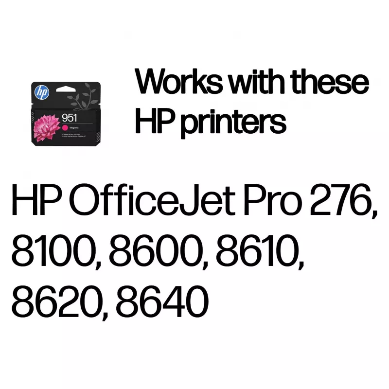 HP 951 Original Magenta Druckerpatrone 8 ml (700 Seiten) für Officejet Pro