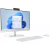 HP All-in-One 24-cr0009nf Desktop-PC, Intel Core i5-1335U, 16 GB RAM, 512 GB SSD, 23,8 inch Full-HD-IPS-Display, Windows 11 Home, Weiß (generalüberholt)
