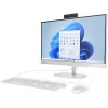 HP All-in-One 24-cr0009nf Desktop-PC, Intel Core i5-1335U, 16 GB RAM, 512 GB SSD, 23,8 inch Full-HD-IPS-Display, Windows 11 Home, Weiß (generalüberholt)