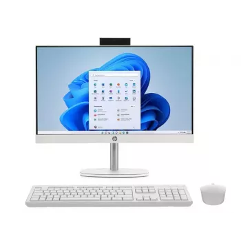 HP All-in-One 24-cr1008na, Intel Core Ultra 5 125U, 8 GB RAM, 512 GB SSD, 23,8 inch Full HD IPS, Windows 11 Home, Weiß