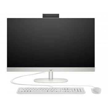 HP All-in-One 27-cr0154nh, Intel Core i7-1355U, 8GB RAM, 512GB SSD, 27 inch Full HD Touchscreen, Windows 11 Home, Weiß