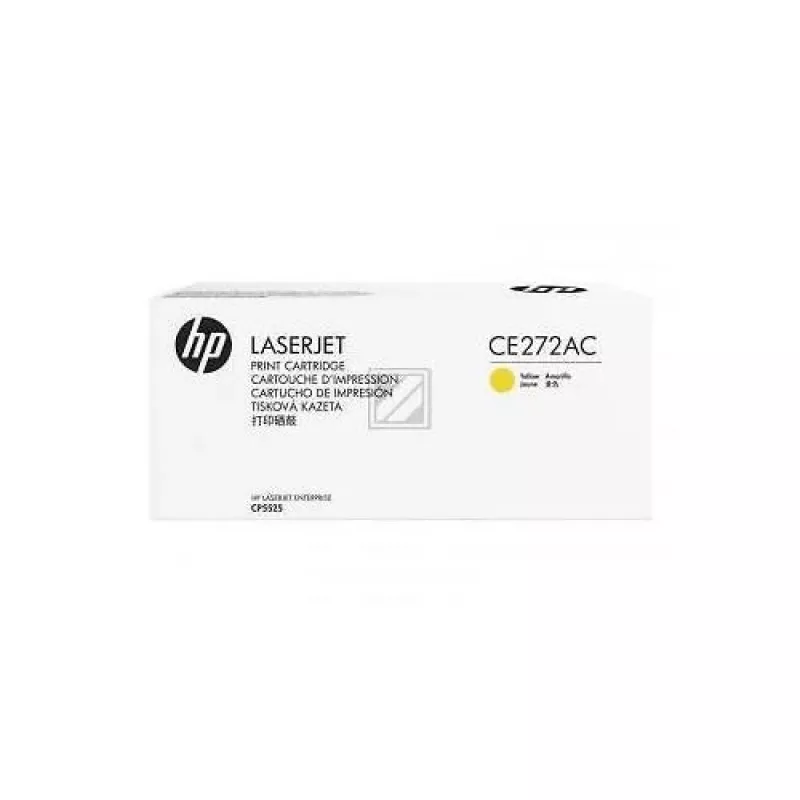 HP CE272AC Contract Toner Cartridge Gelb (650A) - 15.000 Seiten