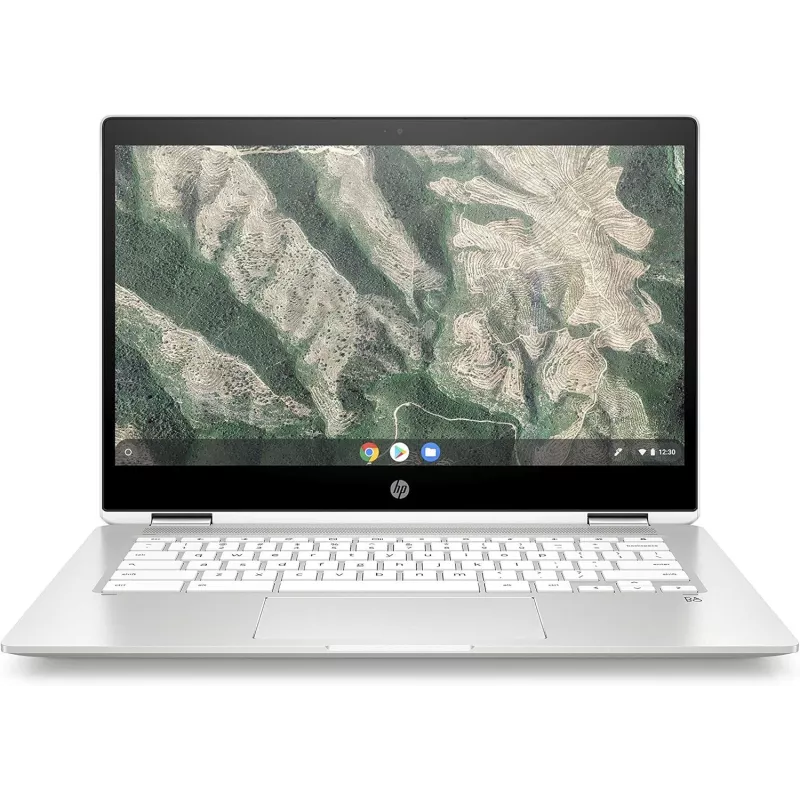 HP Chromebook x360 14c-cc0004na 14 Zoll FHD Touch 2-in-1 Laptop (Intel Core i5-1135G7, 8GB RAM, 256GB SSD, Chrome OS, Natural Silver)