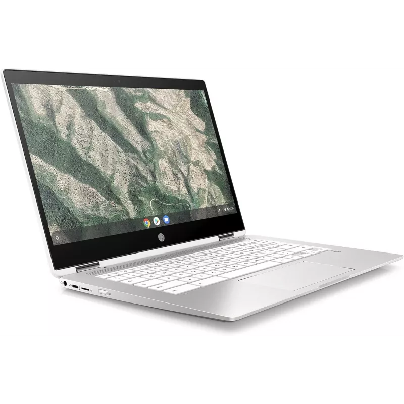 HP Chromebook x360 14c-cc0004na 14 Zoll FHD Touch 2-in-1 Laptop (Intel Core i5-1135G7, 8GB RAM, 256GB SSD, Chrome OS, Natural Silver)