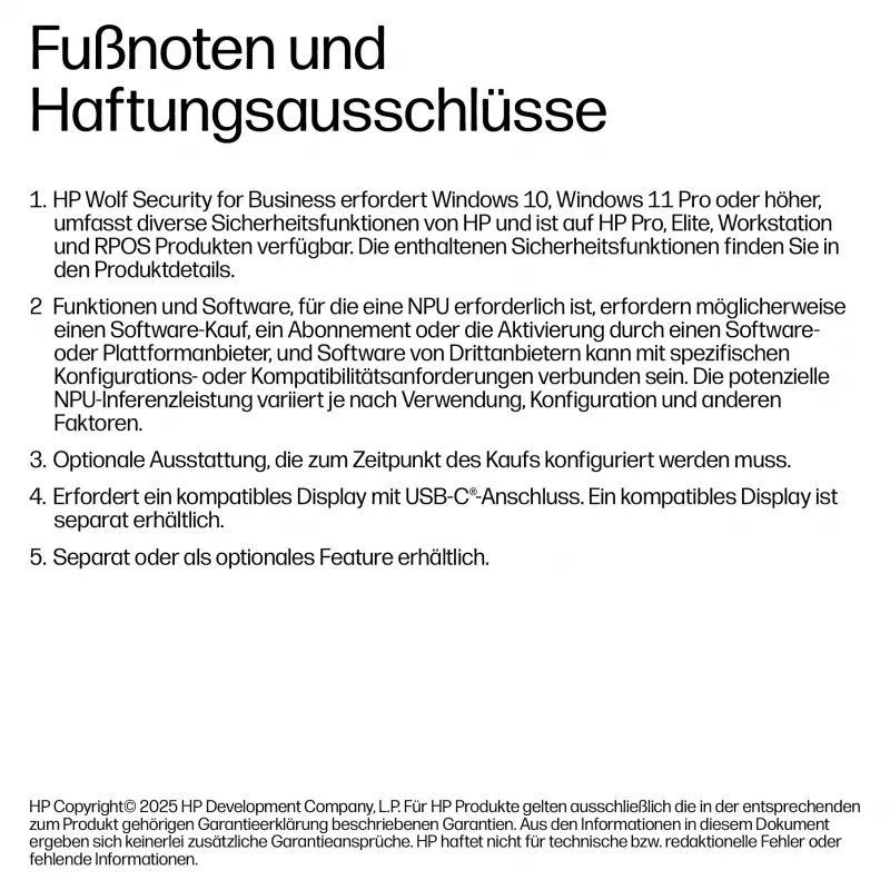 HP EliteBoard G1a Next Gen AI PC - AMD Ryzen 7 PRO 350, 32GB RAM, 1TB SSD, Windows 11 Pro, Wi-Fi 7, Schwarz