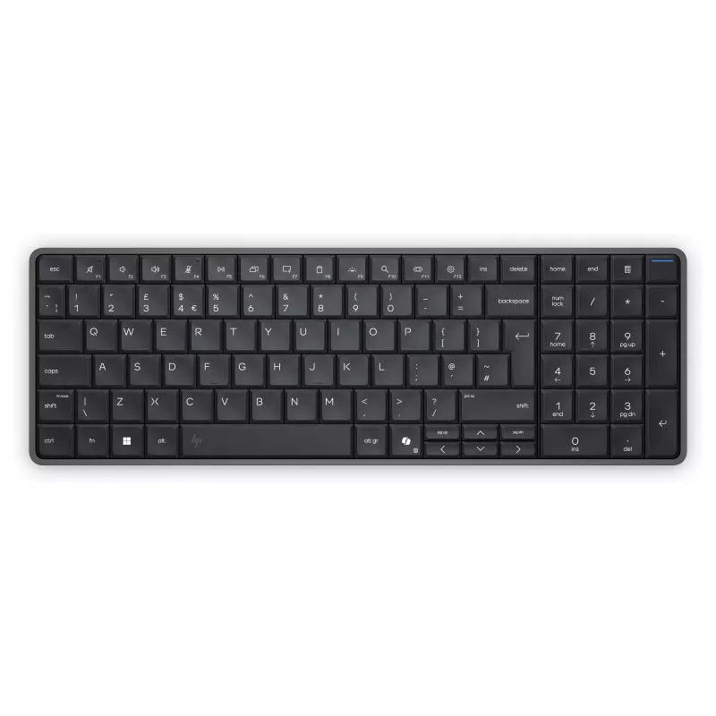 HP EliteBoard G1a Next Gen AI PC - AMD Ryzen AI 5, 16GB RAM, 512GB SSD, Windows 11 Pro, Wi-Fi 6E, Schwarz