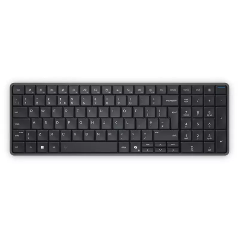 HP EliteBoard G1a Next Gen AI PC - AMD Ryzen AI 5, 16GB RAM, 512GB SSD, Windows 11 Pro, Wi-Fi 6E, Schwarz