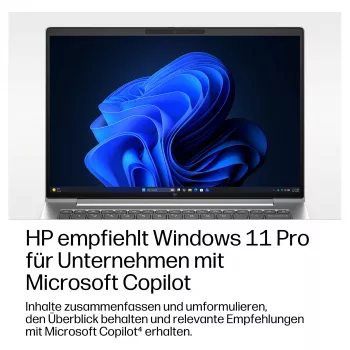 HP EliteBook 6 G2i 14 Zoll WUXGA Notebook, Intel Core 5 320, 32GB RAM, 512GB SSD, Windows 11 Pro, deutsches Tastaturlayout