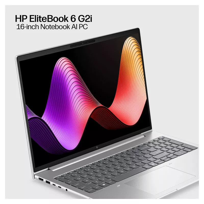 HP EliteBook 6 G2i 16 inch WUXGA Intel Core 5 320 16GB RAM 512GB SSD Windows 11 Pro Silber Notebook