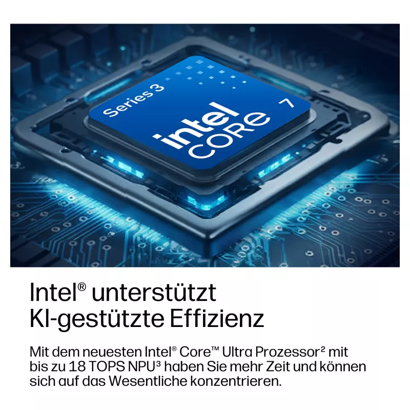 HP EliteBook 6 G2i Notebook AI - Intel Core 7 350 / 1.5 GHz - 32 GB RAM - 1 TB SSD - 14 Zoll WUXGA IPS - Windows 11 Pro - Wi-Fi 7 - Silber