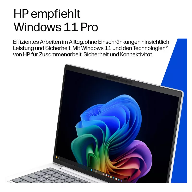 HP EliteBook 8 G2i 14 Zoll Intel Core Ultra 7 355 32GB RAM 1TB SSD Windows 11 Pro Business-Notebook (Silber, deutsche Tastatur)