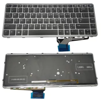 HP EliteBook Folio 1040 Ersatz-Tastatur, US Englisch, ohne Hintergrundbeleuchtung