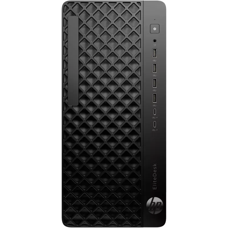 HP EliteDesk 8 Tower G1i Desktop AI PC - Intel Core Ultra 7, 16GB RAM, SSD, Schwarz (generalüberholt)
