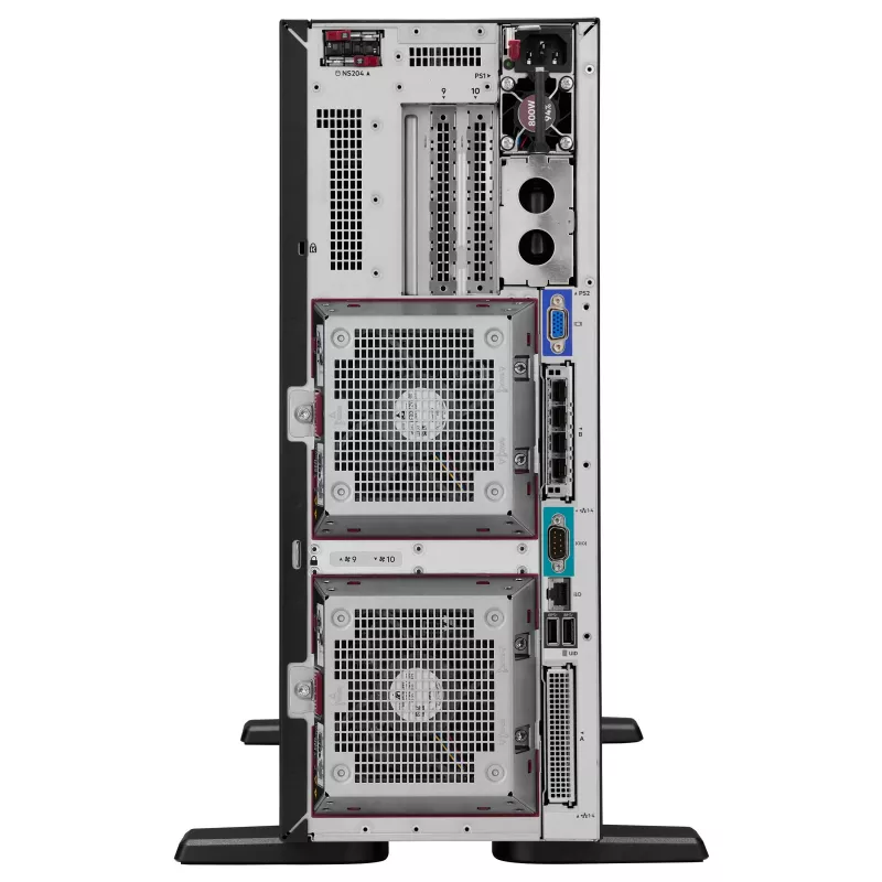 HP Enterprise HPE ProLiant ML350 Gen12 Tower Server, Intel Xeon 6505P 2.2GHz 12-Core, 64GB RAM, 8 SFF Hot Plug, MR408i-o, 2x1000W