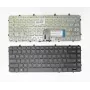 HP Envy 4-1000 Serie Ersatz-Tastatur - Nordisches Layout, Hintergrundbeleuchtet, Schwarz, mit Rahmen