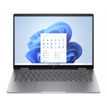 HP Envy x360 14-fc0775ng 2-in-1 Laptop, Intel Core Ultra 7 155U, 16 GB RAM, 1 TB SSD, 14,0 inch WUXGA Touchscreen, Windows 11 Home, Meteorite Grey
