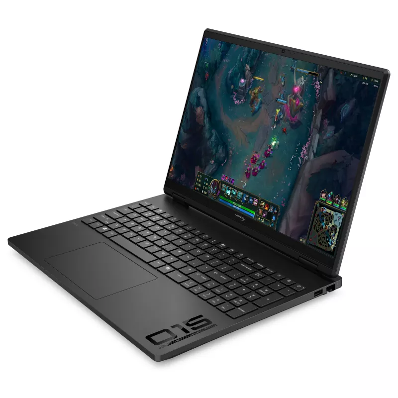 HP HyperX OMEN 15-gb0150ng Gaming-Laptop, 15,6 Zoll WUXGA IPS 240Hz, AMD Ryzen 5 240, 16GB DDR5 RAM, 512GB SSD, NVIDIA GeForce RTX 5050, FreeDOS, deutsche Tastatur, Shadow Black