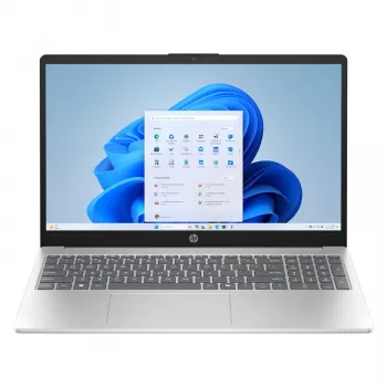 HP Laptop 15-fc1451ngx, AMD Ryzen 5 7520U, 8GB RAM, 512GB SSD, 15.6 inch FHD IPS, Windows 11 Home, Silber