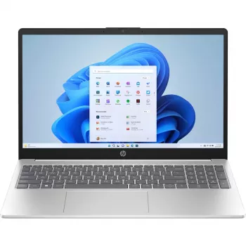 HP Laptop 15-fd2017ne, Intel Core Ultra 5 225U, 24 GB RAM, 512 GB SSD, 15,6 inch FHD, Natural Silver