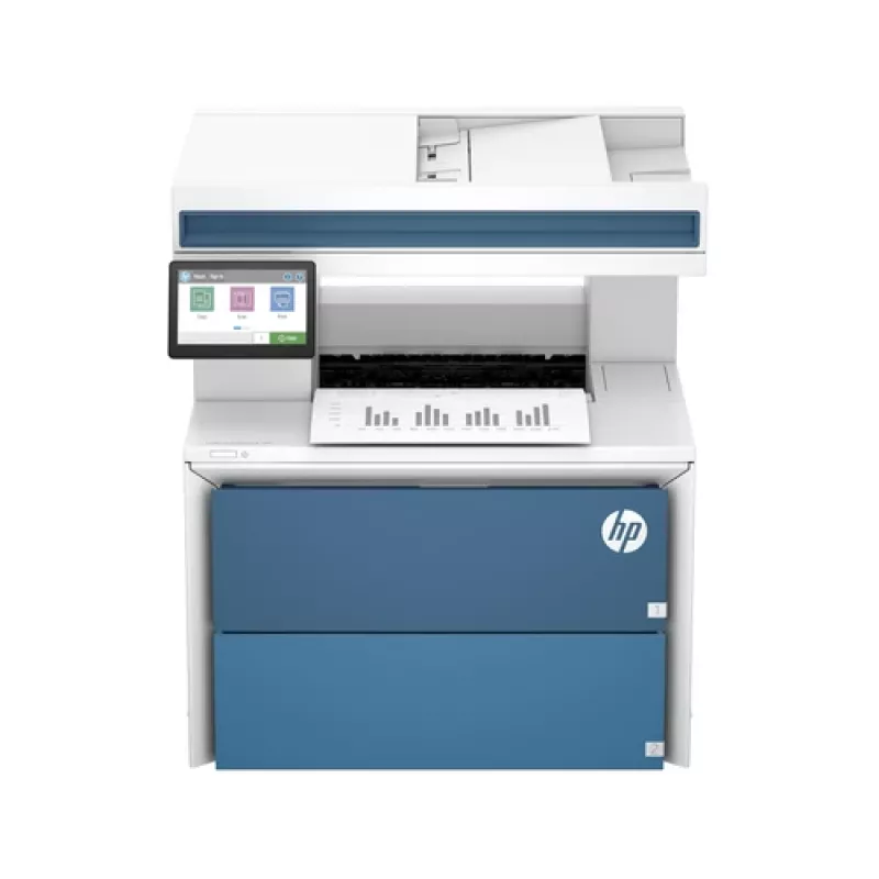 HP LaserJet Enterprise MFP 5601dn Multifunktions-S/W-Laserdrucker, A4, 50 ppm, Duplex, Netzwerk, Touchscreen