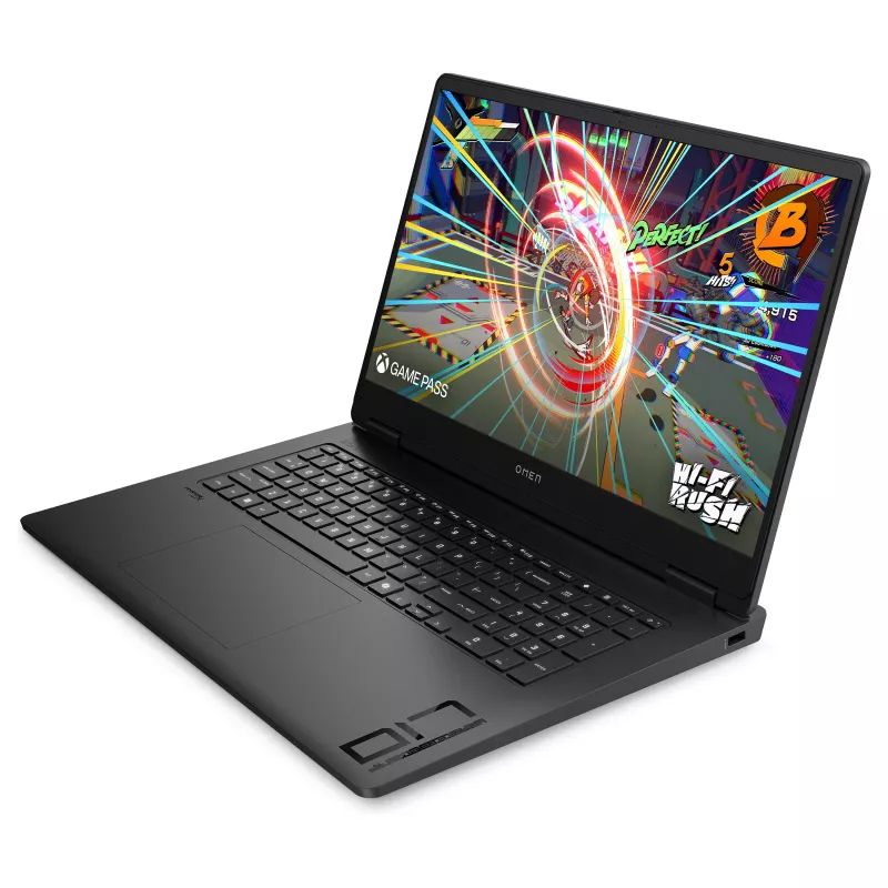HP OMEN 17-db1077ng Gaming-Laptop, 17,3 inch QHD 240Hz, AMD Ryzen AI 7 8845HS, 24GB DDR5, 1TB SSD, RTX 4060, Windows 11 Home