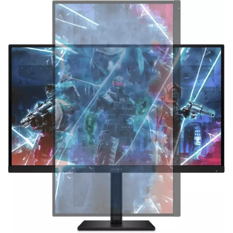HP Omen 27 27-Zoll QHD IPS Gaming Monitor, 240Hz, 1ms, HDR400, FreeSync Premium Pro, G-SYNC Kompatibel