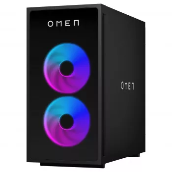 HP OMEN GT16-1474ng 35L Gaming-Desktop-PC, AMD Ryzen 7 9800X3D, 32GB DDR5, 1TB SSD, NVIDIA GeForce RTX 5070, Windows 11 Home, Shadow Black