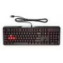 HP OMEN Keyboard 1100 - Full Size (100%) - Kabelgebunden - USB - Mechanischer Switch - LED - Schwarz