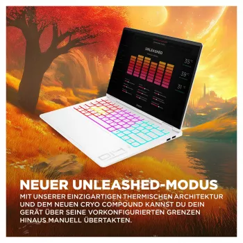 HP OMEN Transcend 14-fb1196ng Gaming-Laptop, 14 Zoll 2.8K OLED 120Hz, Intel Core Ultra 9 285H, 32GB RAM, 2TB SSD, RTX 5070, Windows 11 Home, deutsches QWERTZ, Shadow Black