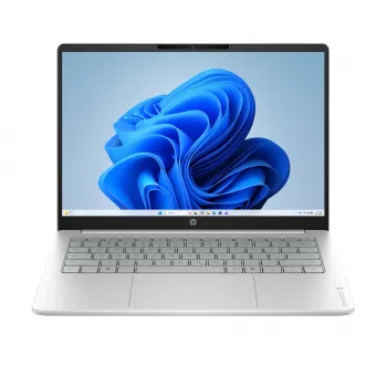 HP OmniBook 3 14-hu0012nwx 14 Zoll 2K IPS Laptop - Intel Core 3 100U, 8GB DDR5, 256GB SSD, Windows 11 Home, Glacier Silver