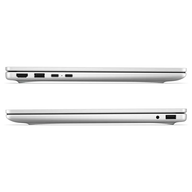 HP OmniBook 3 14-hz0351ngx Snapdragon X X1-26-100 16GB RAM 512GB SSD 14 inch Full HD Laptop Windows 11 Home - Silber