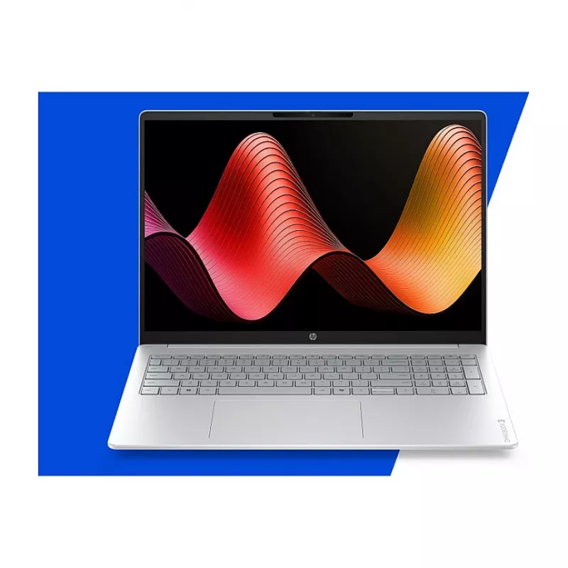 HP OmniBook 3 16-bu0055ngx 16-Zoll-Laptop, Intel Core Ultra 5 225U, 24 GB DDR5-RAM, 512 GB SSD, Windows 11 Home, Silber