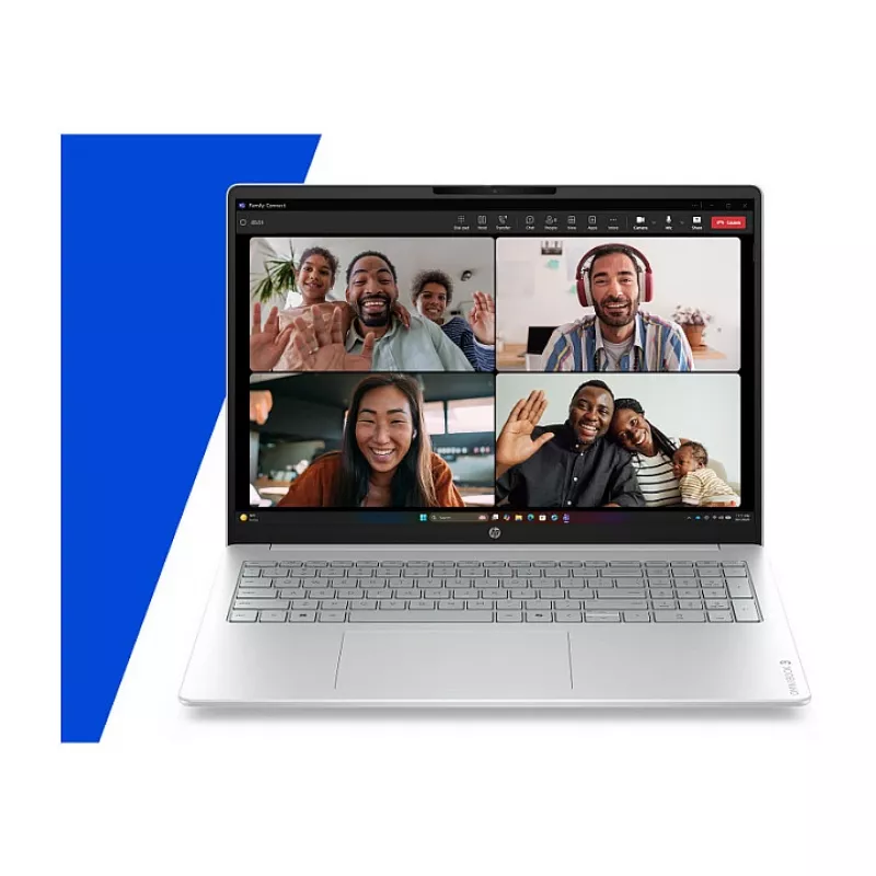 HP OmniBook 3 16-bu0131ng, 16 Zoll WUXGA IPS, Intel Core 3 100U, 8 GB RAM, 512 GB SSD, Windows 11 Home, Natural Silver