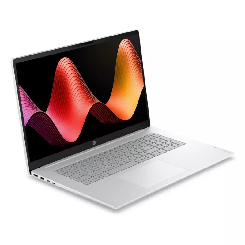 HP OmniBook 3 17-dk0152ng Laptop, 17,3 Zoll FHD IPS, Intel Core 5 120U, 8 GB RAM, 512 GB SSD, FreeDOS, Natural Silver, Deutsche Tastatur